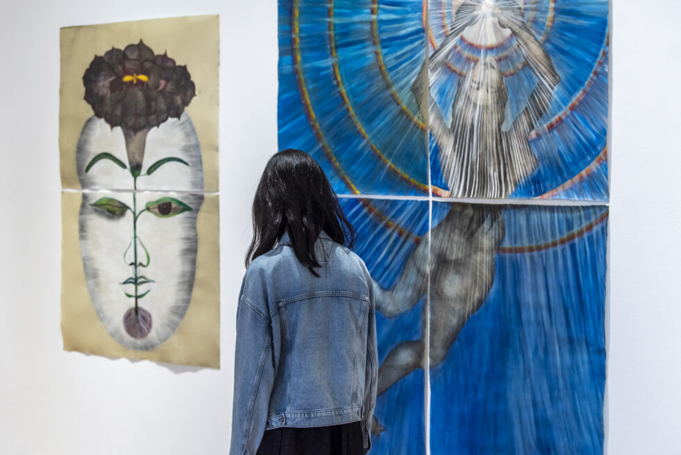 Sandra Vásquez de la Horra, Los volcanes despiertos, 10.04. — 28.07.25, Sala 3, Nivel 1. Foto: © Santiago Ortí / Museo de Arte Latinoamericano de Buenos Aires Malba