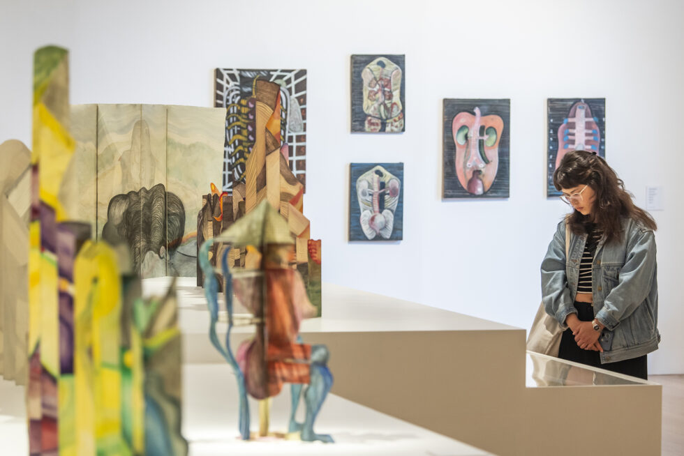 Sandra Vásquez de la Horra, Los volcanes despiertos, 10.04. — 28.07.25, Sala 3, Nivel 1. Foto: © Santiago Ortí / Museo de Arte Latinoamericano de Buenos Aires Malba