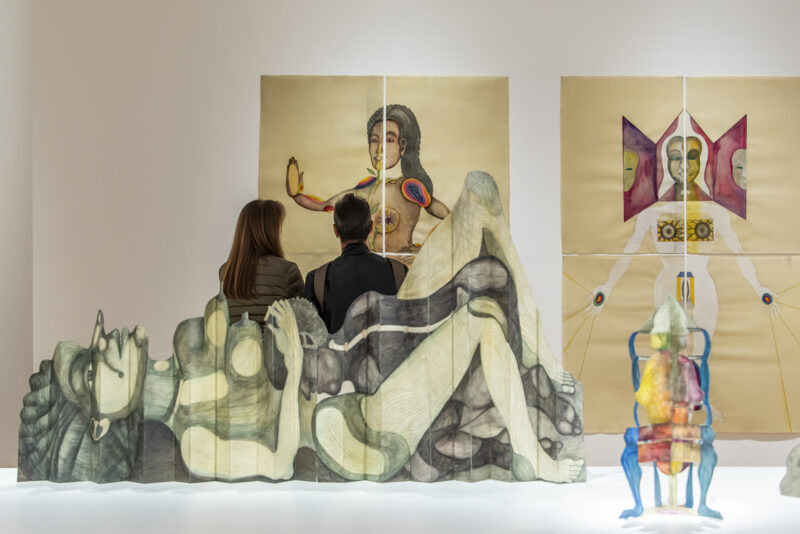 Sandra Vásquez de la Horra, Los volcanes despiertos, 10.04. — 28.07.25, Sala 3, Nivel 1. Foto: © Santiago Ortí / Museo de Arte Latinoamericano de Buenos Aires Malba