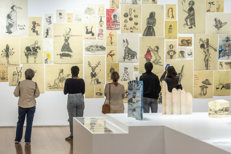 Sandra Vásquez de la Horra, Los volcanes despiertos, 10.04. — 28.07.25, Sala 3, Nivel 1. Foto: © Santiago Ortí / Museo de Arte Latinoamericano de Buenos Aires Malba