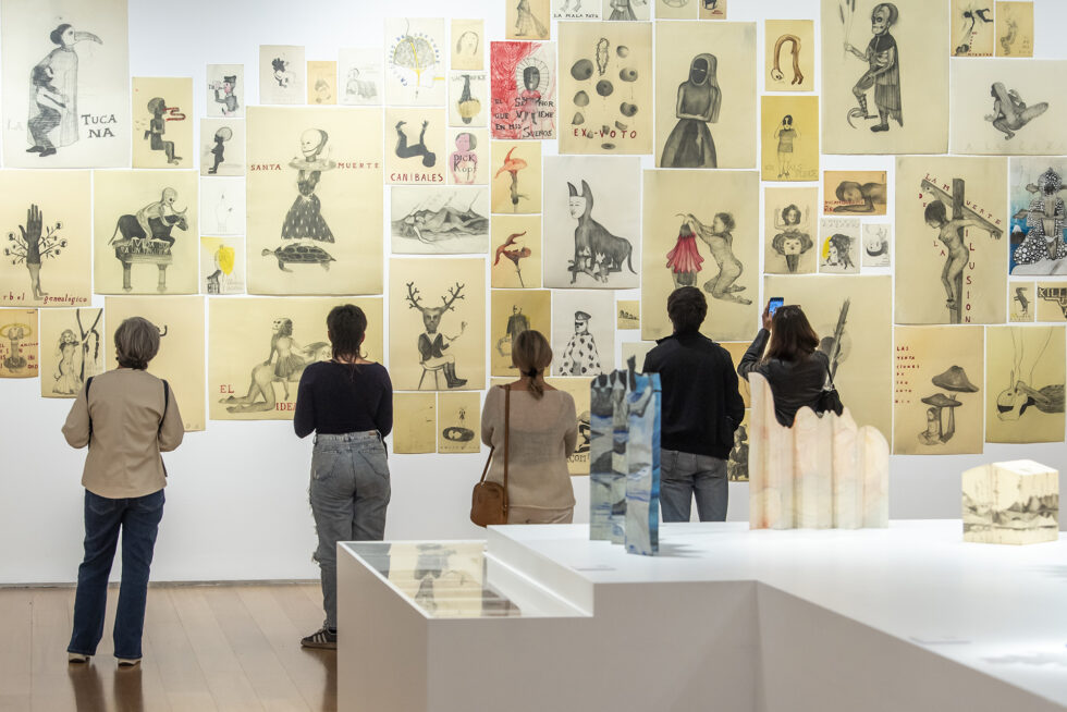 Sandra Vásquez de la Horra, Los volcanes despiertos, 10.04. — 28.07.25, Sala 3, Nivel 1. Foto: © Santiago Ortí / Museo de Arte Latinoamericano de Buenos Aires Malba