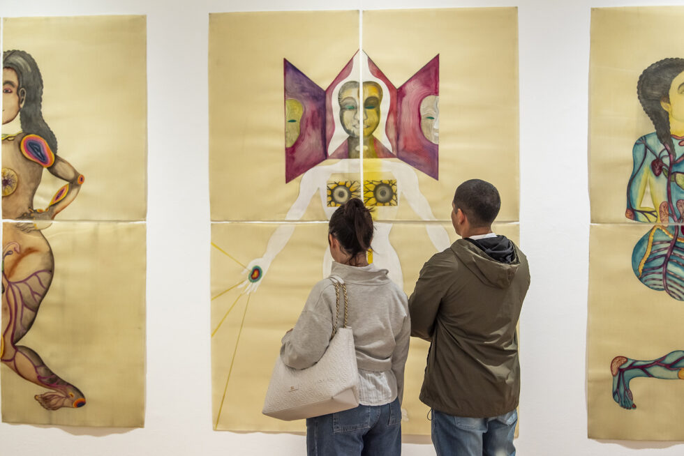 Sandra Vásquez de la Horra, Los volcanes despiertos, 10.04. — 28.07.25, Sala 3, Nivel 1. Foto: © Santiago Ortí / Museo de Arte Latinoamericano de Buenos Aires Malba