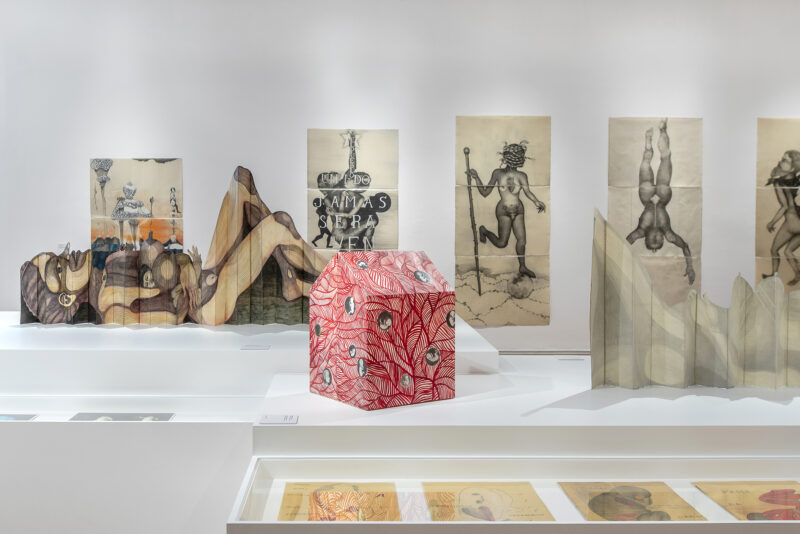 Sandra Vásquez de la Horra, Los volcanes despiertos, 10.04. — 28.07.25, Sala 3, Nivel 1. Foto: © Santiago Ortí / Museo de Arte Latinoamericano de Buenos Aires Malba