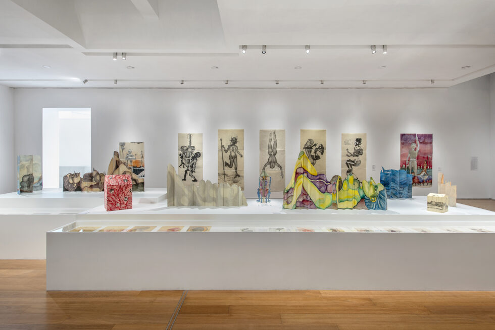 Sandra Vásquez de la Horra, Los volcanes despiertos, 10.04. — 28.07.25, Sala 3, Nivel 1. Foto: © Santiago Ortí / Museo de Arte Latinoamericano de Buenos Aires Malba