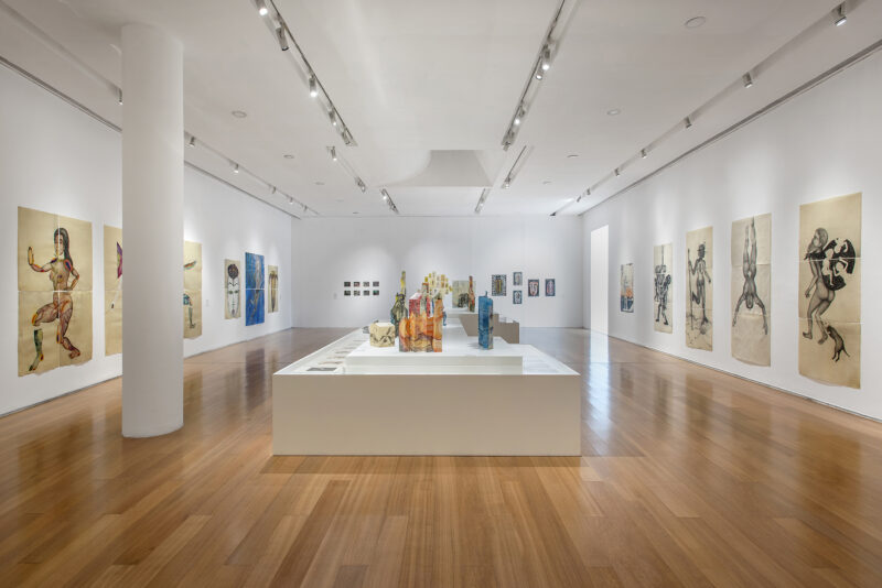 Sandra Vásquez de la Horra, Los volcanes despiertos, 10.04. — 28.07.25, Sala 3, Nivel 1. Foto: © Santiago Ortí / Museo de Arte Latinoamericano de Buenos Aires Malba