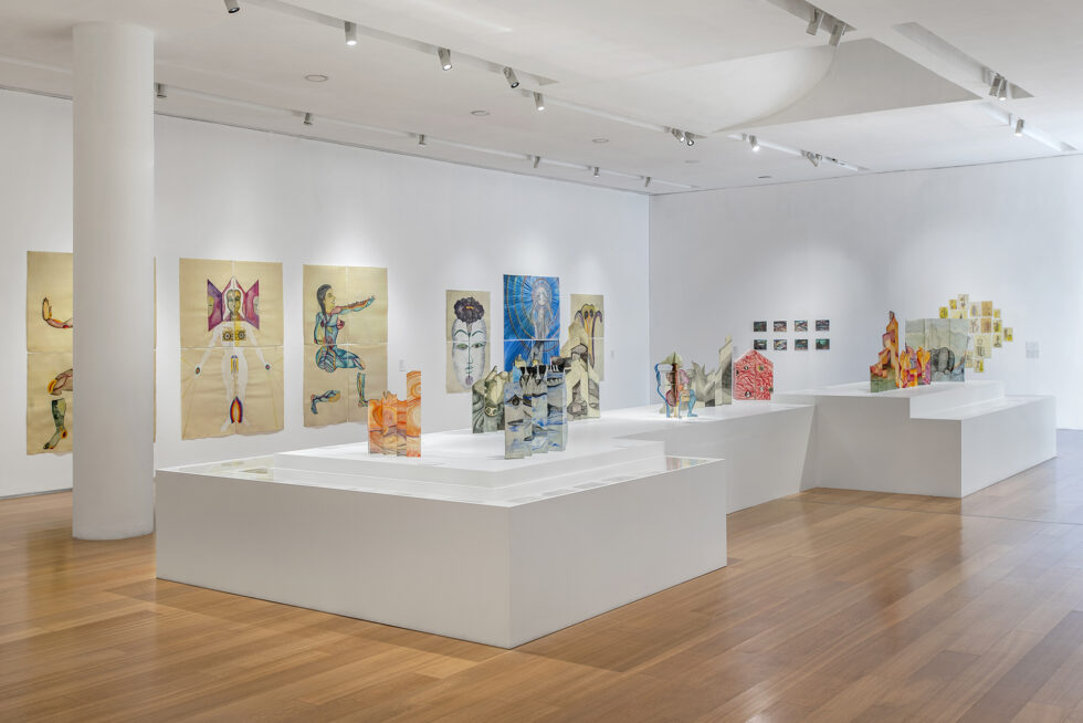Sandra Vásquez de la Horra, Los volcanes despiertos, 10.04. — 28.07.25, Sala 3, Nivel 1. Foto: © Santiago Ortí / Museo de Arte Latinoamericano de Buenos Aires Malba