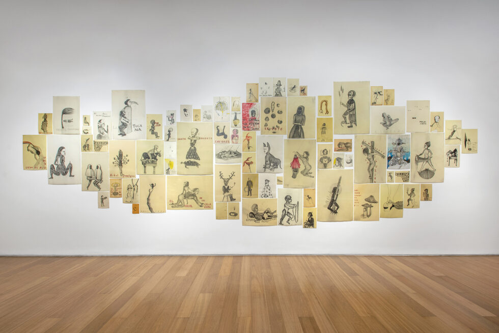 Sandra Vásquez de la Horra, Los volcanes despiertos, 10.04. — 28.07.25, Sala 3, Nivel 1. Foto: © Santiago Ortí / Museo de Arte Latinoamericano de Buenos Aires Malba