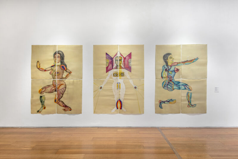 Sandra Vásquez de la Horra, Los volcanes despiertos, 10.04. — 28.07.25, Sala 3, Nivel 1. Foto: © Santiago Ortí / Museo de Arte Latinoamericano de Buenos Aires Malba