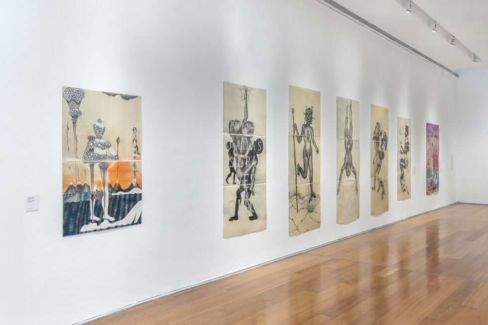 Sandra Vásquez de la Horra, Los volcanes despiertos, 10.04. — 28.07.25, Sala 3, Nivel 1. Foto: © Santiago Ortí / Museo de Arte Latinoamericano de Buenos Aires Malba